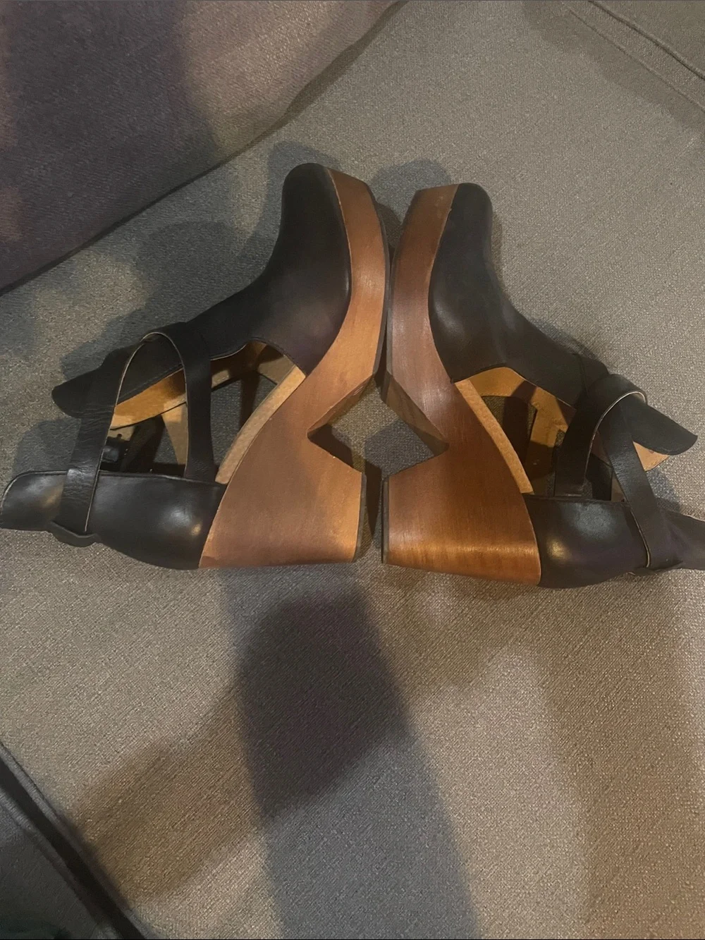 Free People Amber Orchard Clog in Black